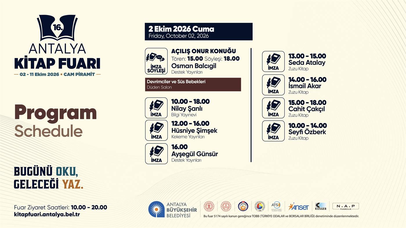 Program afişi